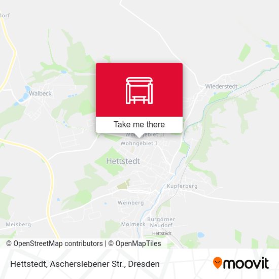 Карта Hettstedt, Ascherslebener Str.