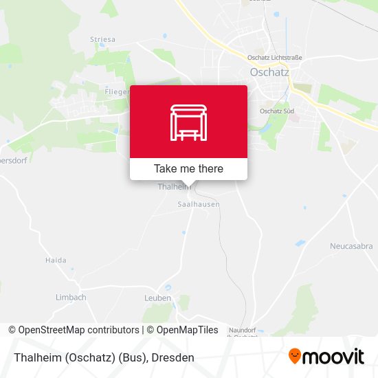 Карта Thalheim (Oschatz) (Bus)