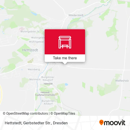 Карта Hettstedt, Gerbstedter Str.