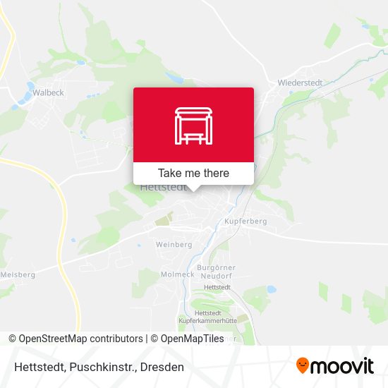 Карта Hettstedt, Puschkinstr.