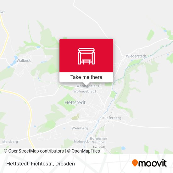 Карта Hettstedt, Fichtestr.