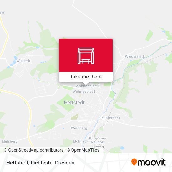 Карта Hettstedt, Fichtestr.
