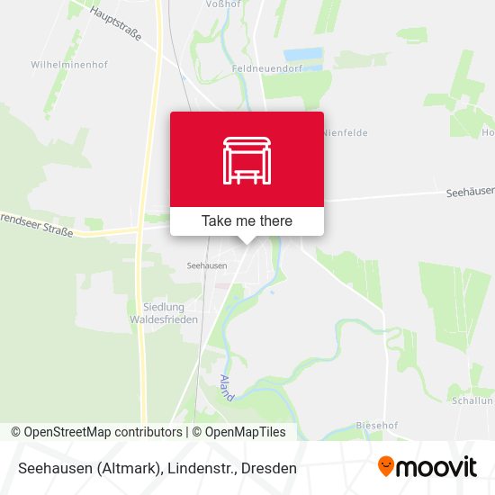 Карта Seehausen (Altmark), Lindenstr.