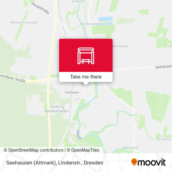 Карта Seehausen (Altmark), Lindenstr.