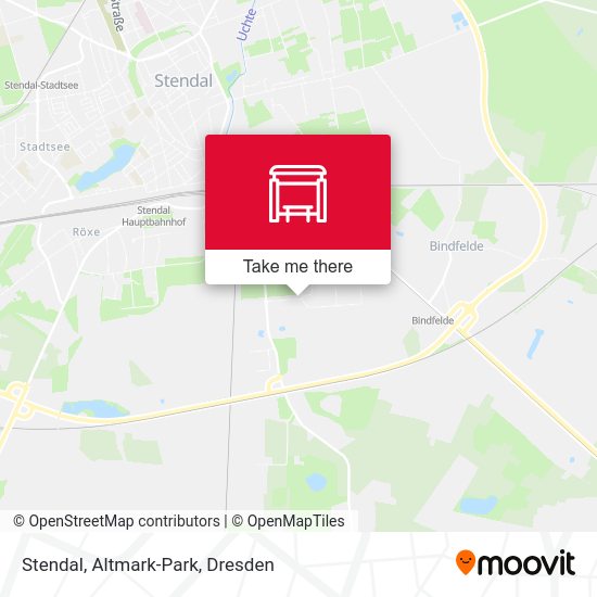 Карта Stendal, Altmark-Park