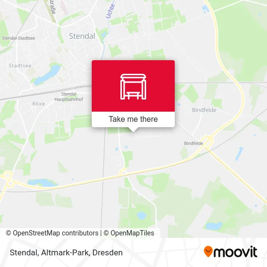 Карта Stendal, Altmark-Park