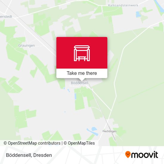 Карта Böddensell
