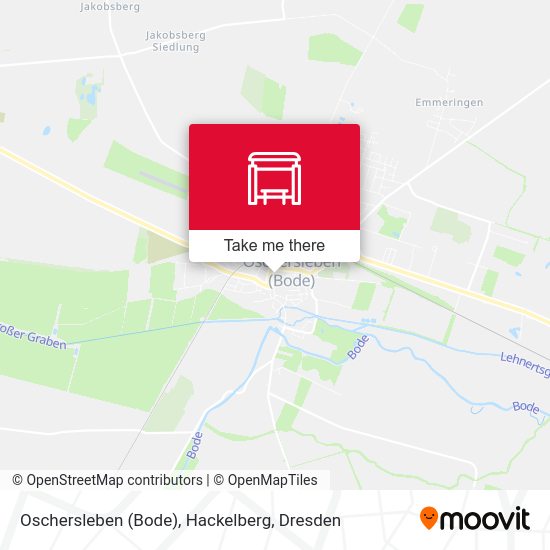 Карта Oschersleben (Bode), Hackelberg