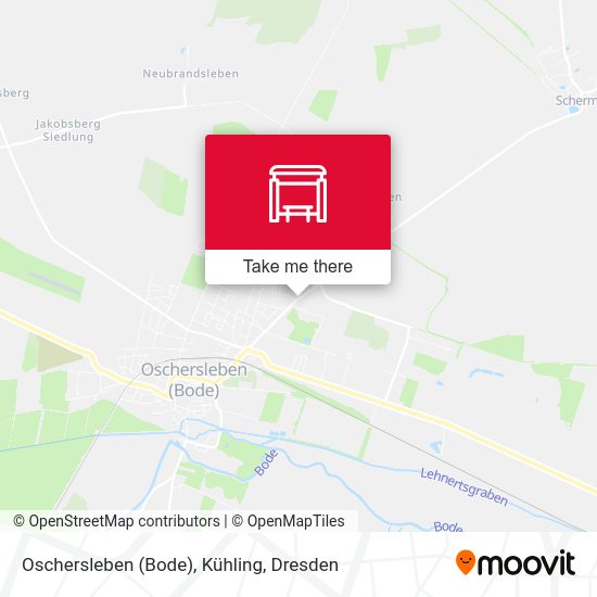 Карта Oschersleben (Bode), Kühling