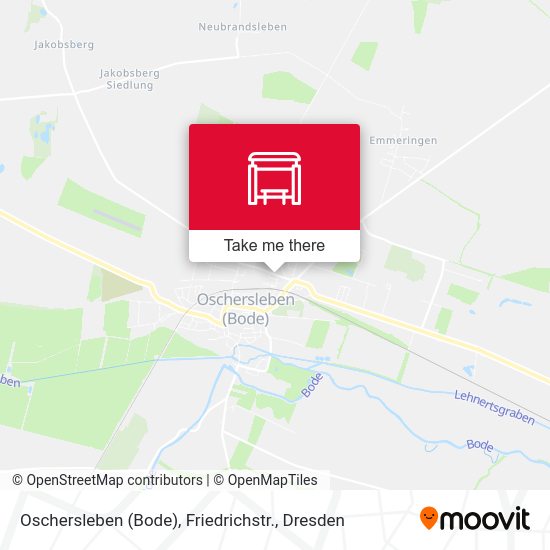 Карта Oschersleben (Bode), Friedrichstr.