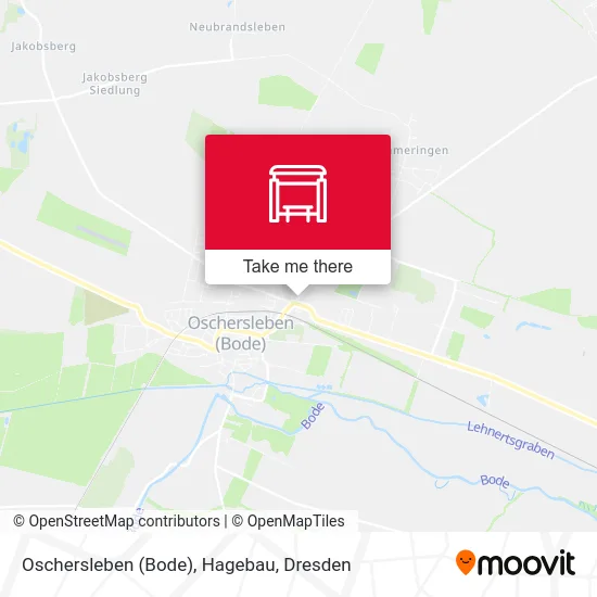 Карта Oschersleben (Bode), Hagebau