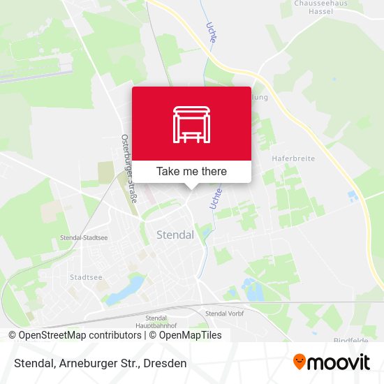 Карта Stendal, Arneburger Str.