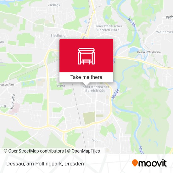 Карта Dessau, am Pollingpark