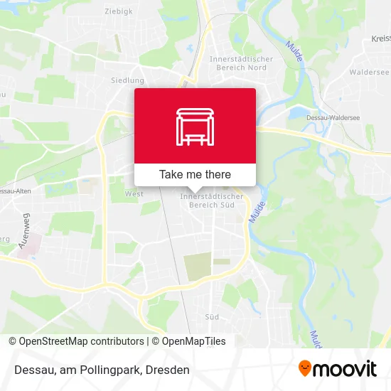 Карта Dessau, am Pollingpark