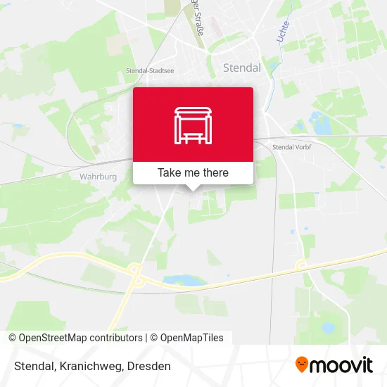 Карта Stendal, Kranichweg