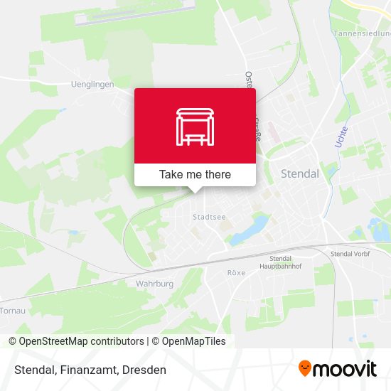 Карта Stendal, Finanzamt