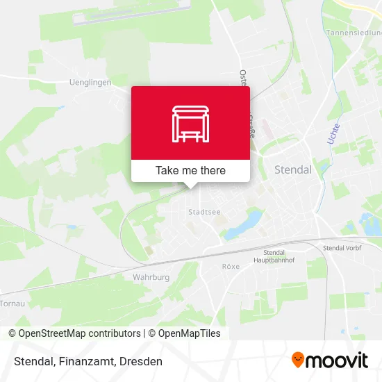 Карта Stendal, Finanzamt