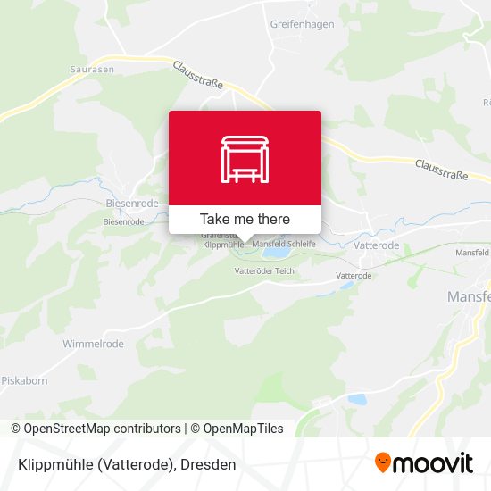 Карта Klippmühle (Vatterode)