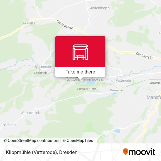 Карта Klippmühle (Vatterode)