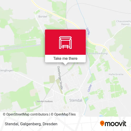 Карта Stendal, Galgenberg