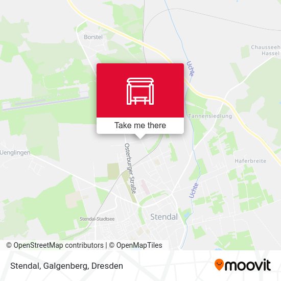 Карта Stendal, Galgenberg