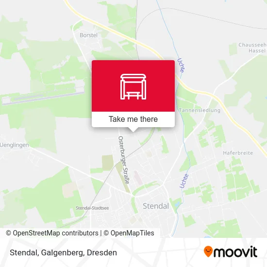 Карта Stendal, Galgenberg