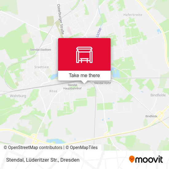 Карта Stendal, Lüderitzer Str.