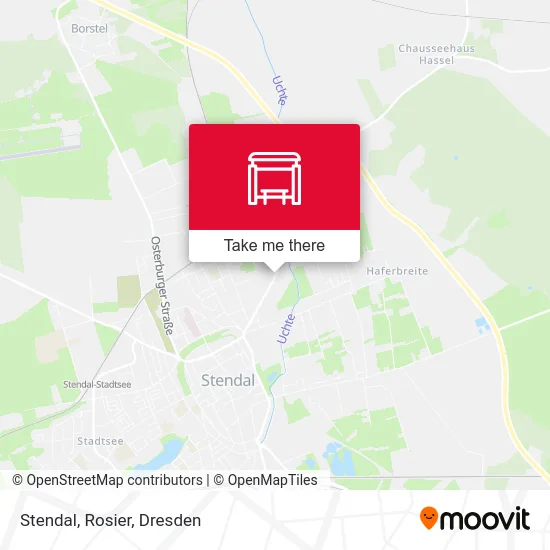 Карта Stendal, Rosier