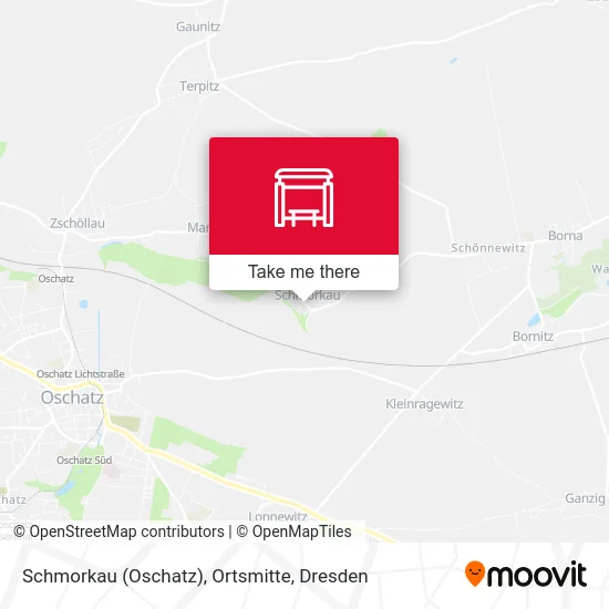 Карта Schmorkau (Oschatz), Ortsmitte