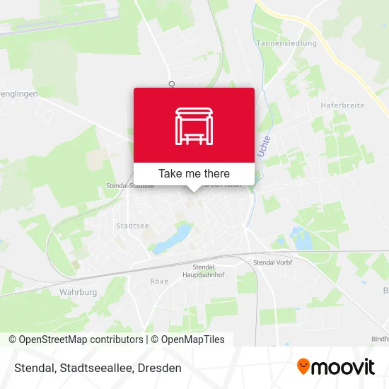 Карта Stendal, Stadtseeallee