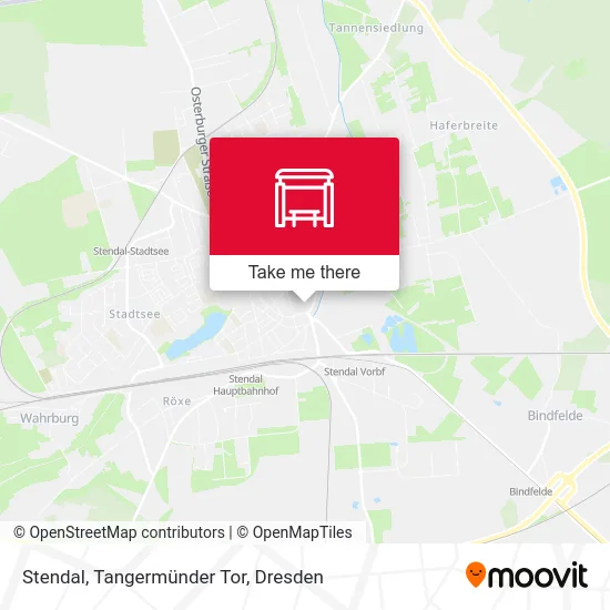 Карта Stendal, Tangermünder Tor