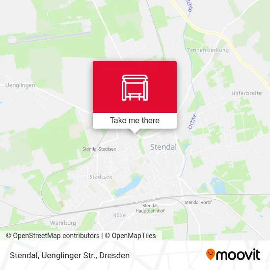 Карта Stendal, Uenglinger Str.