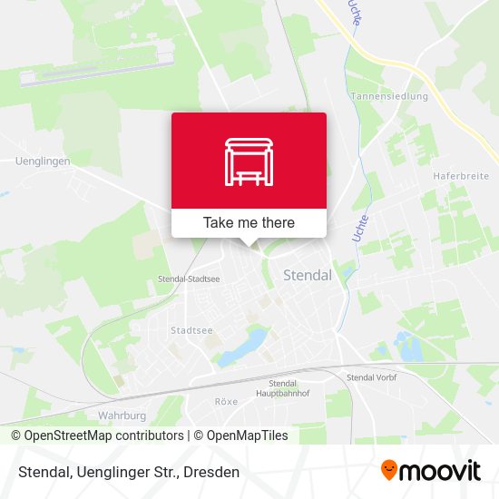 Карта Stendal, Uenglinger Str.
