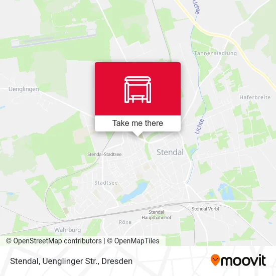 Карта Stendal, Uenglinger Str.