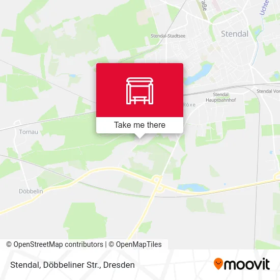 Карта Stendal, Döbbeliner Str.