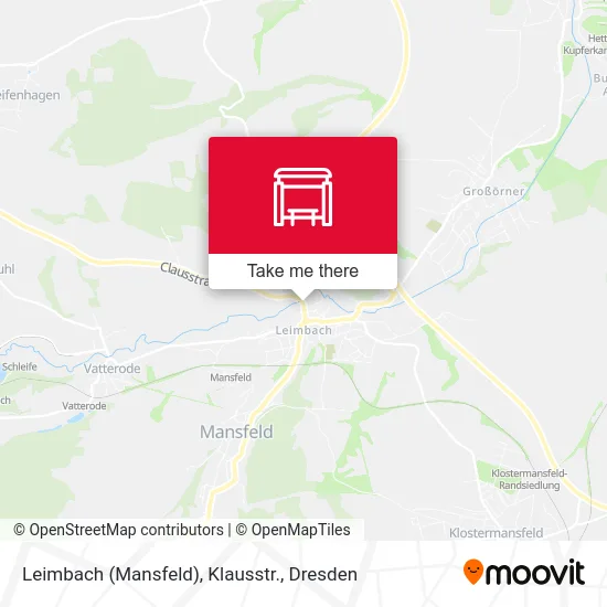 Карта Leimbach (Mansfeld), Klausstr.