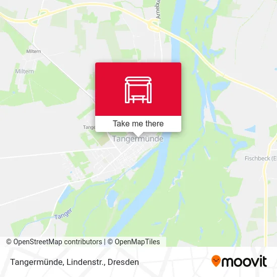 Карта Tangermünde, Lindenstr.