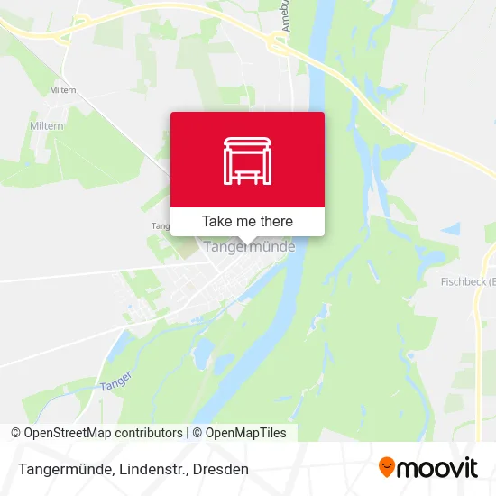 Карта Tangermünde, Lindenstr.