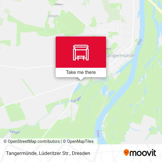 Карта Tangermünde, Lüderitzer Str.