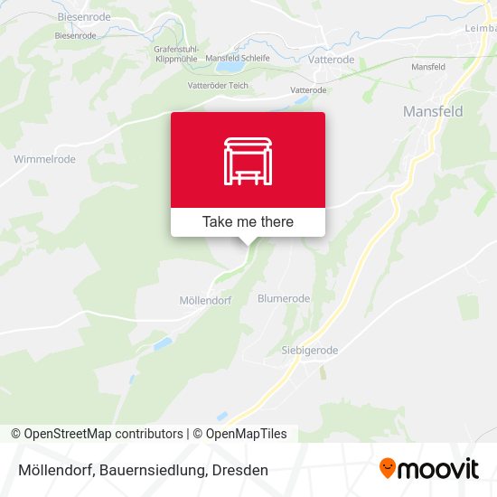 Карта Möllendorf, Bauernsiedlung