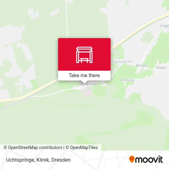 Карта Uchtspringe, Klinik