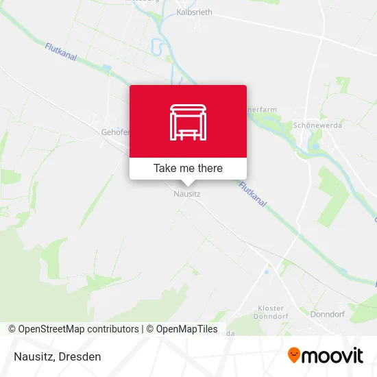 Карта Nausitz