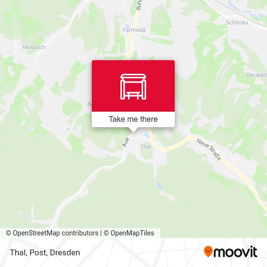 Карта Thal, Post