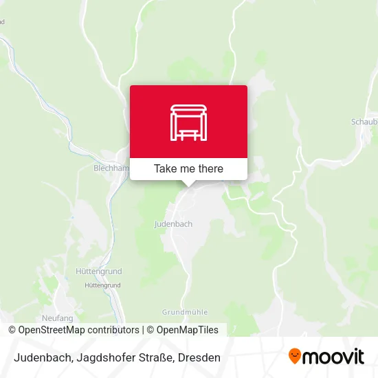 Карта Judenbach, Jagdshofer Straße