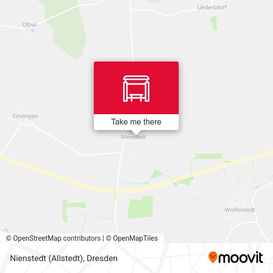 Карта Nienstedt (Allstedt)