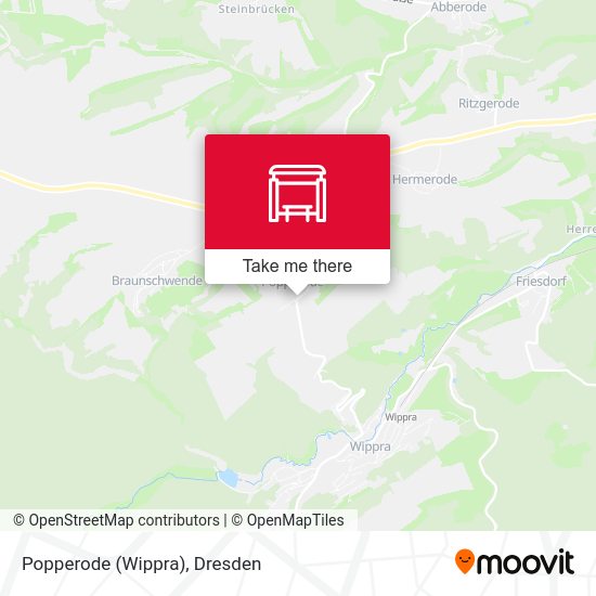 Карта Popperode (Wippra)