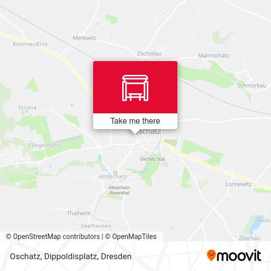 Карта Oschatz, Dippoldisplatz