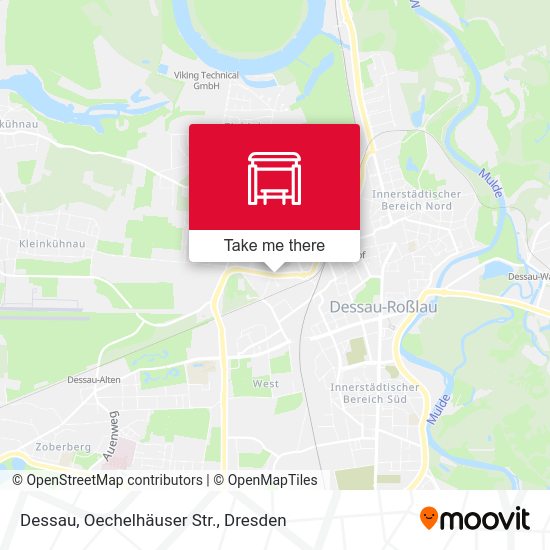 Карта Dessau, Oechelhäuser Str.