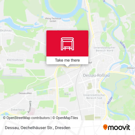 Карта Dessau, Oechelhäuser Str.