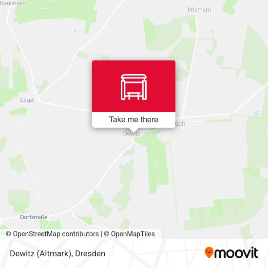 Карта Dewitz (Altmark)